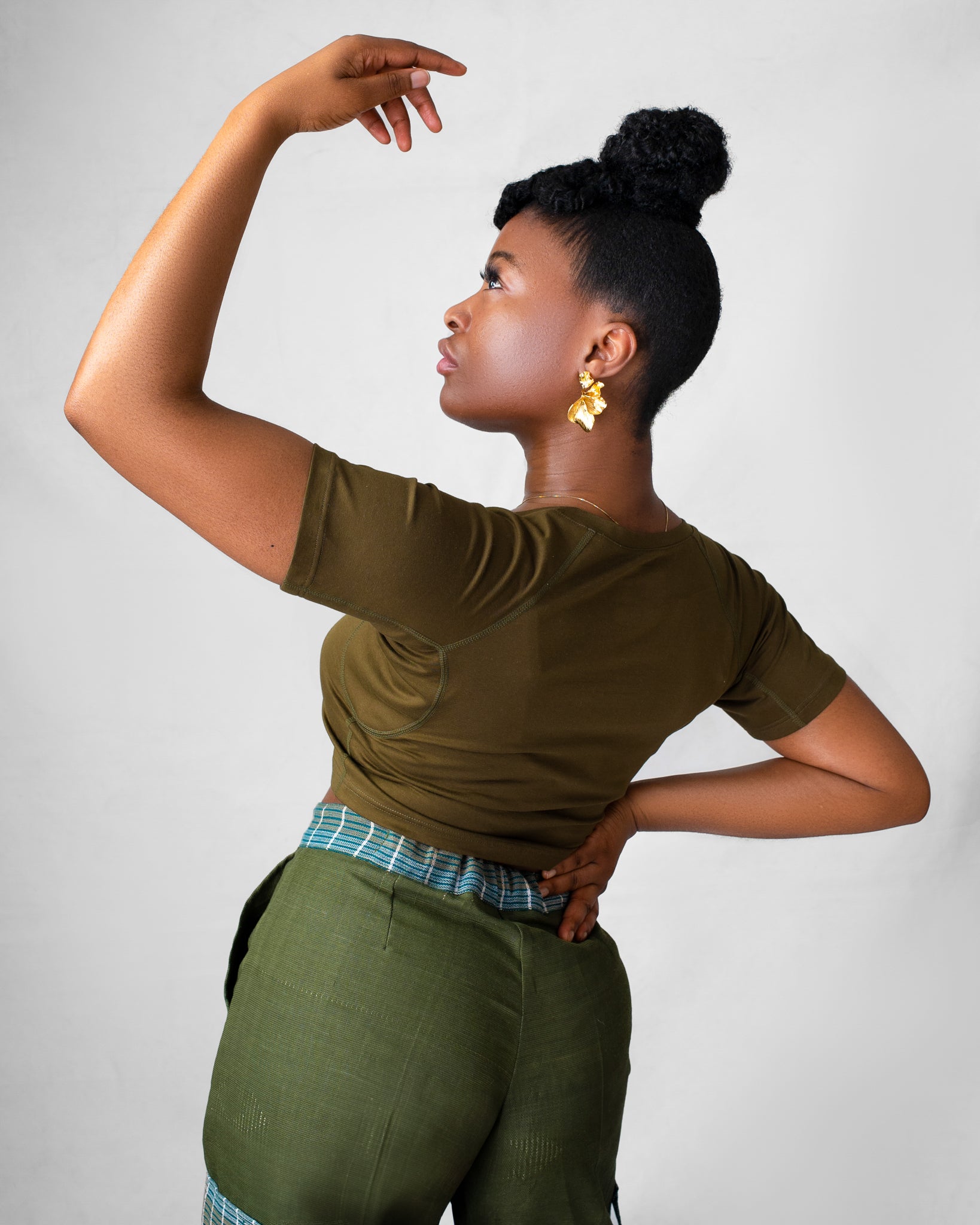 Underarm Sweat Priority (Khaki Green)