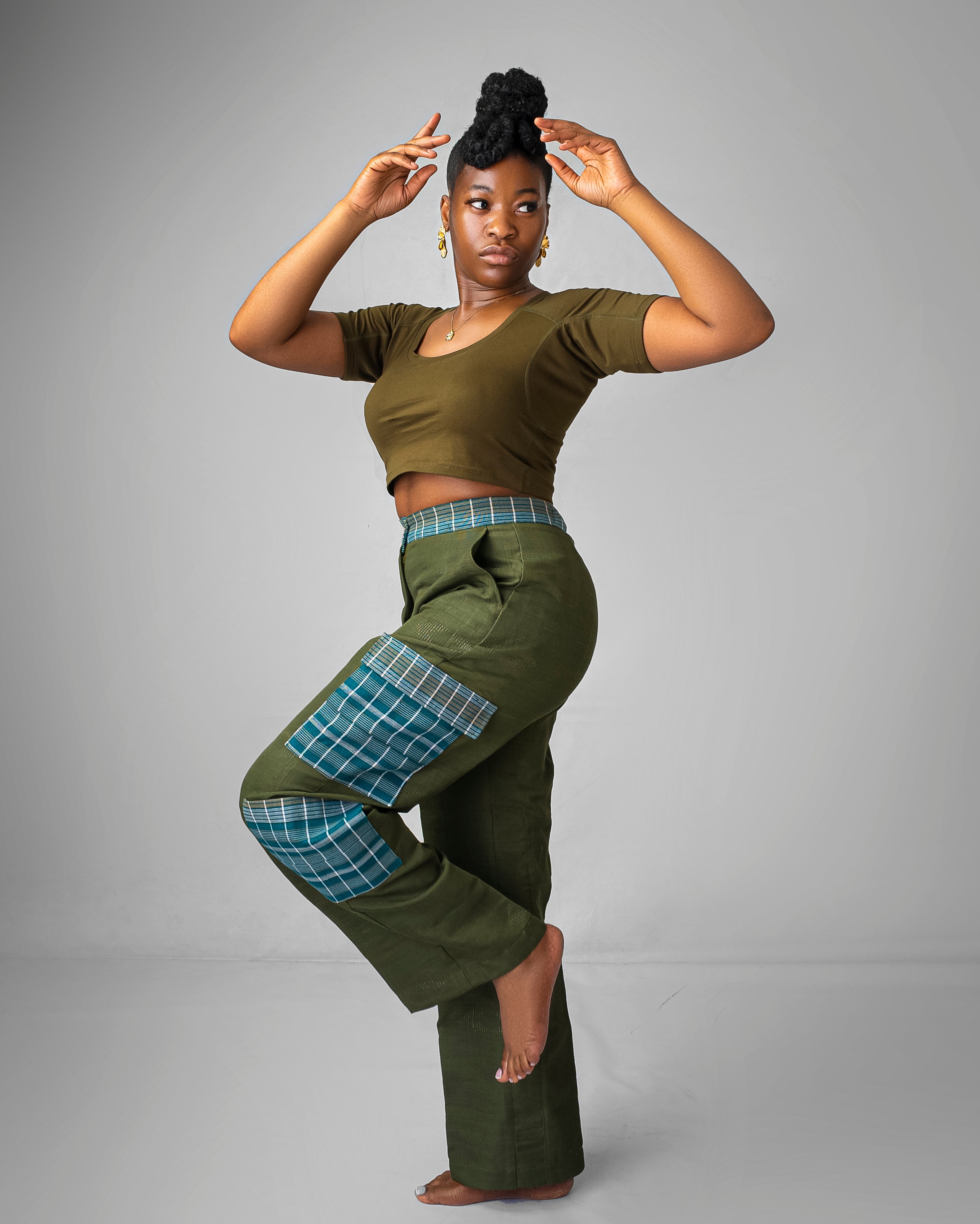 Underarm Sweat Priority (Khaki Green)