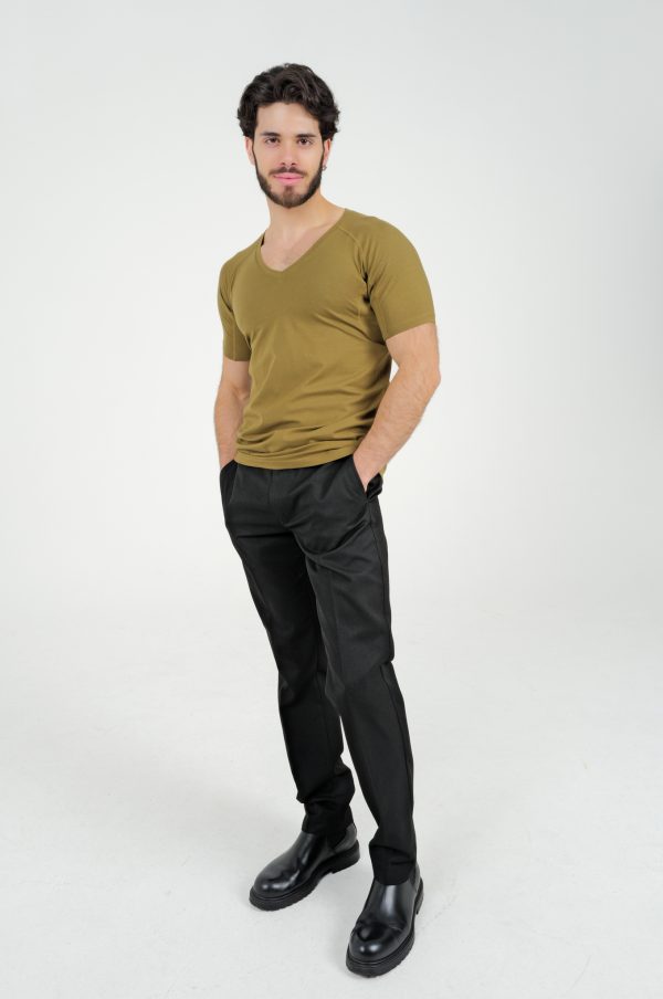 Men’s Underarm Sweat proof Undershirt (Olive Green)